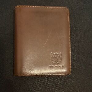 Brown Leather Key & Card Holder